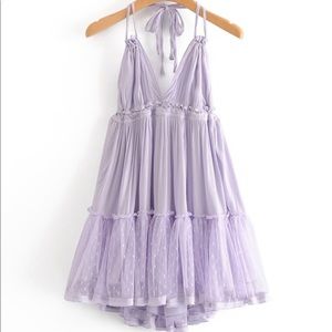 Purple sun dress